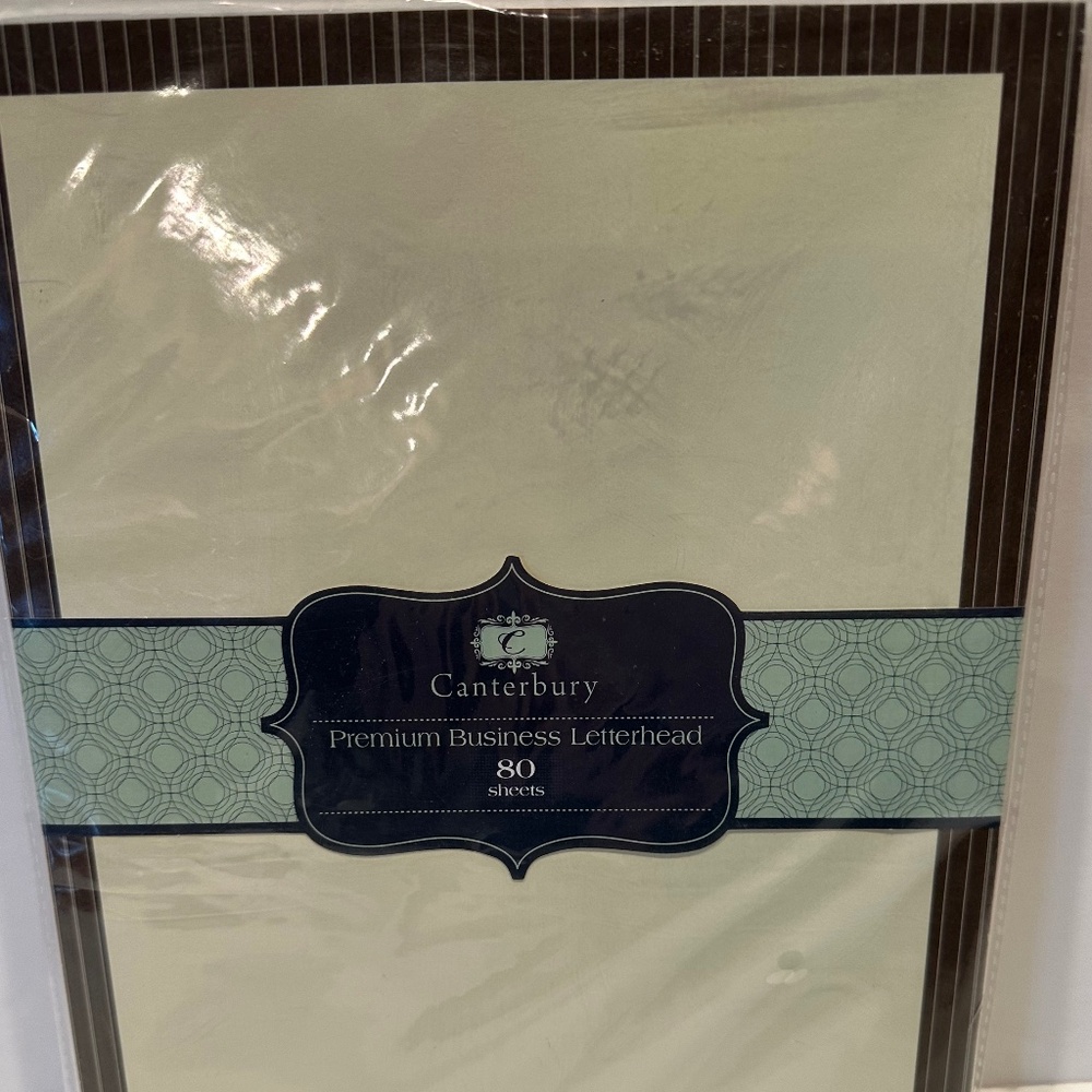 Canterbury Premium Business Letterhead